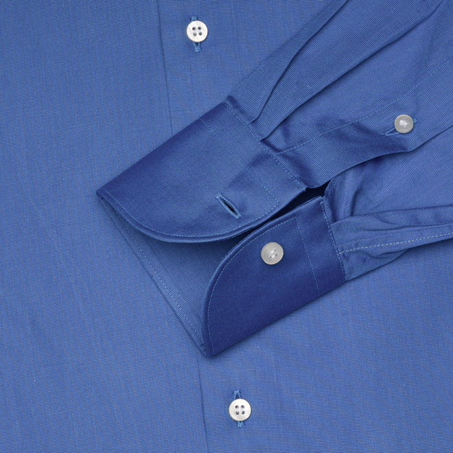 Crop Pointy Collar Shirt main image 1