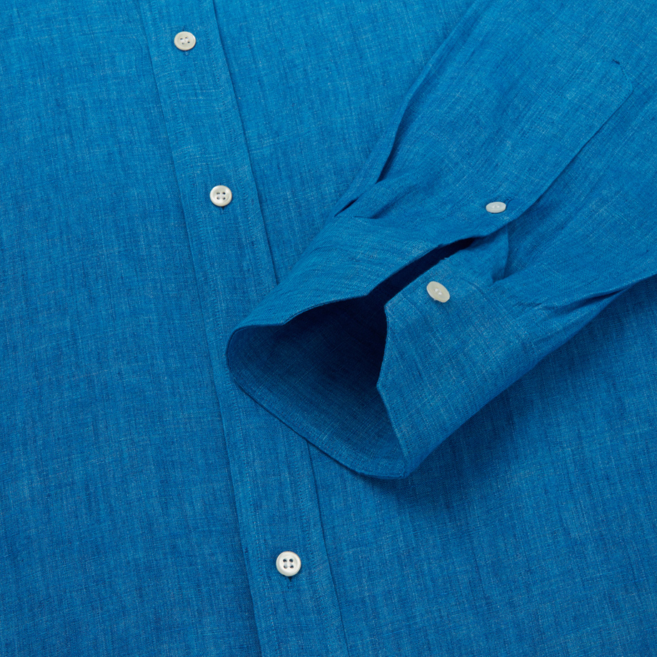 Men’s Linen Italian Custom Shirt – Apposta